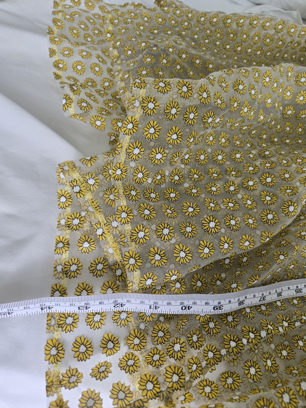 Topshop Gold Wrap Tie Midi Dress with Puff Sleeves. 0026 - Picture 4 of 9